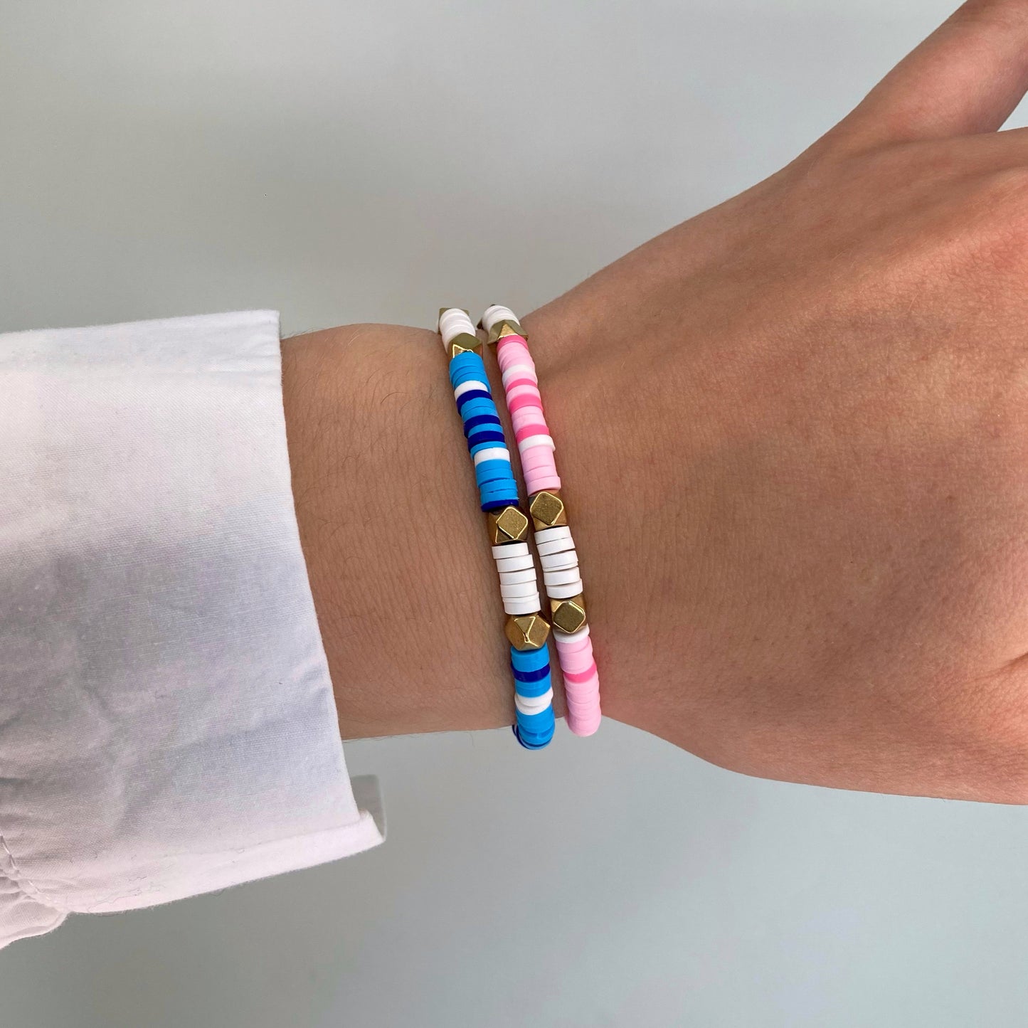 Bracelet perles Heishi