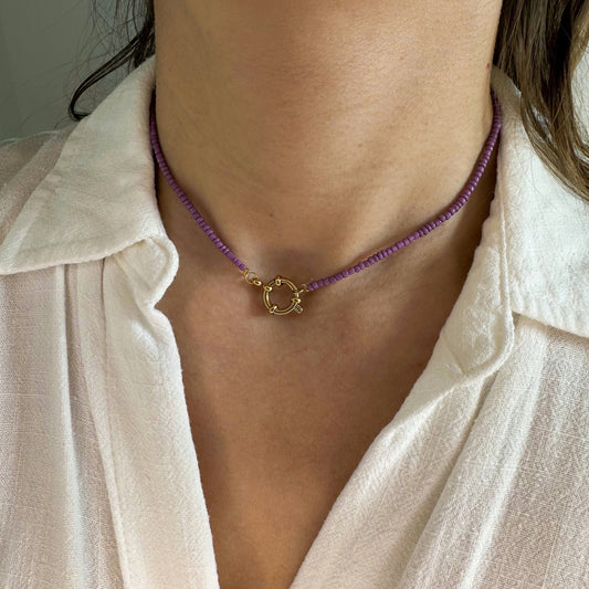 COLLIER VIOLETTE