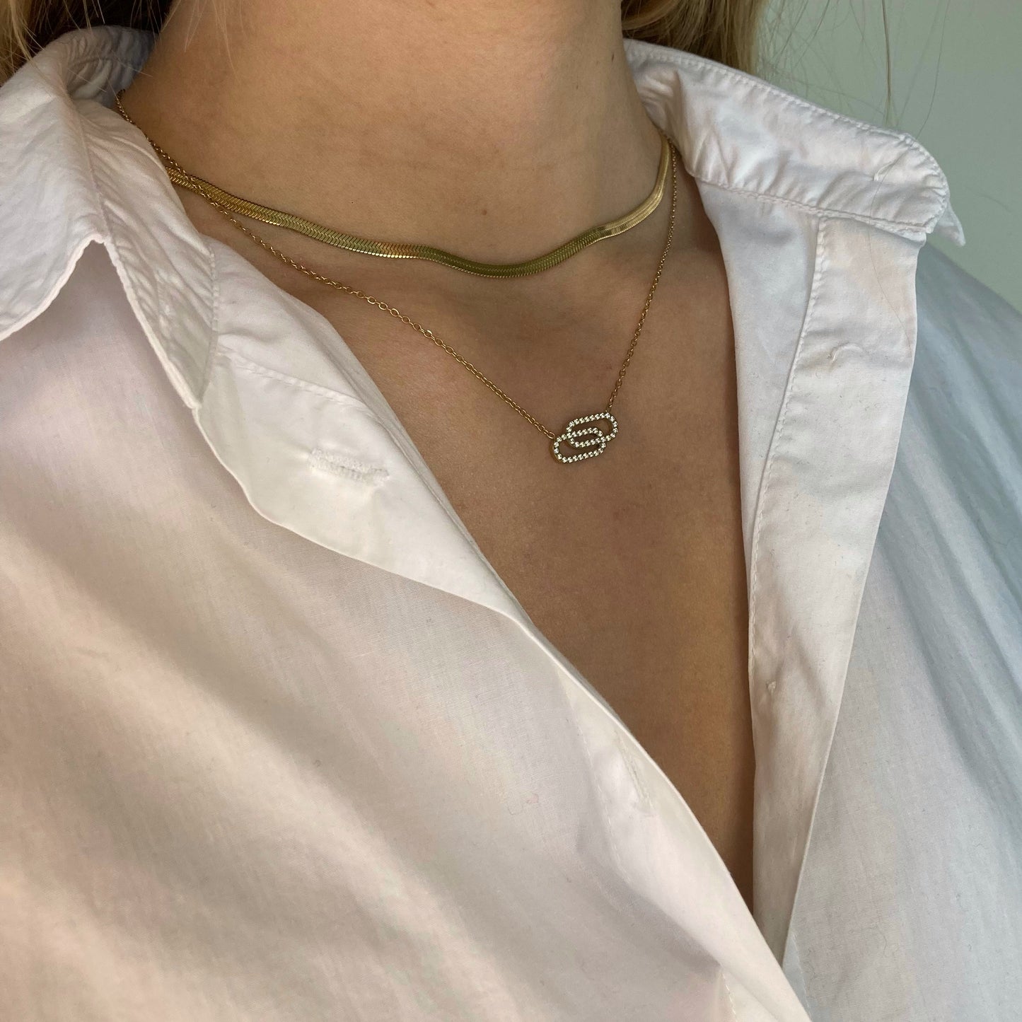 Collier Acier inoxydable petit prix