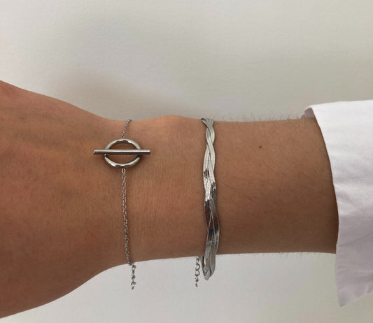 Bracelet Acier inoxydable petit prix Composition