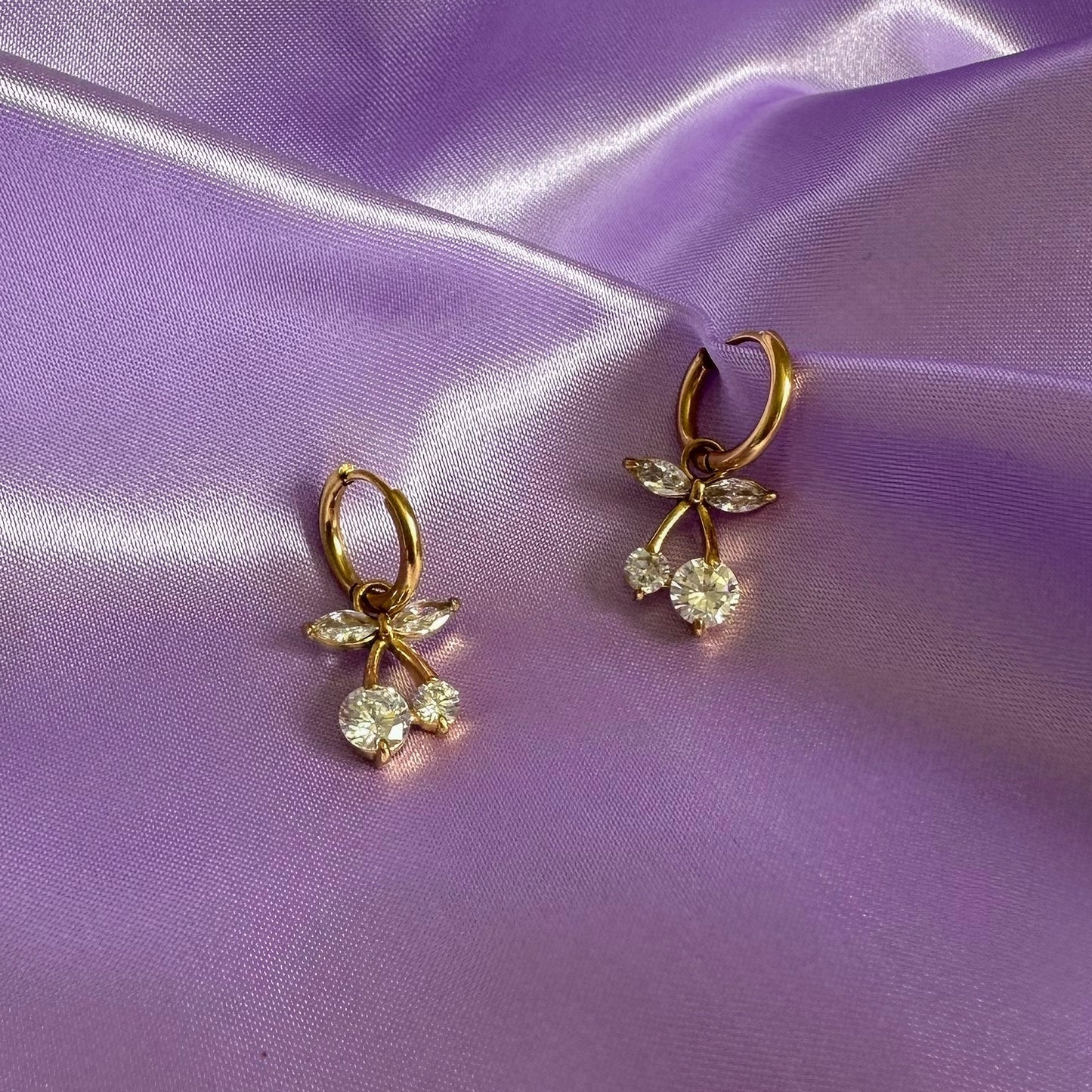 BOUCLES CERISE