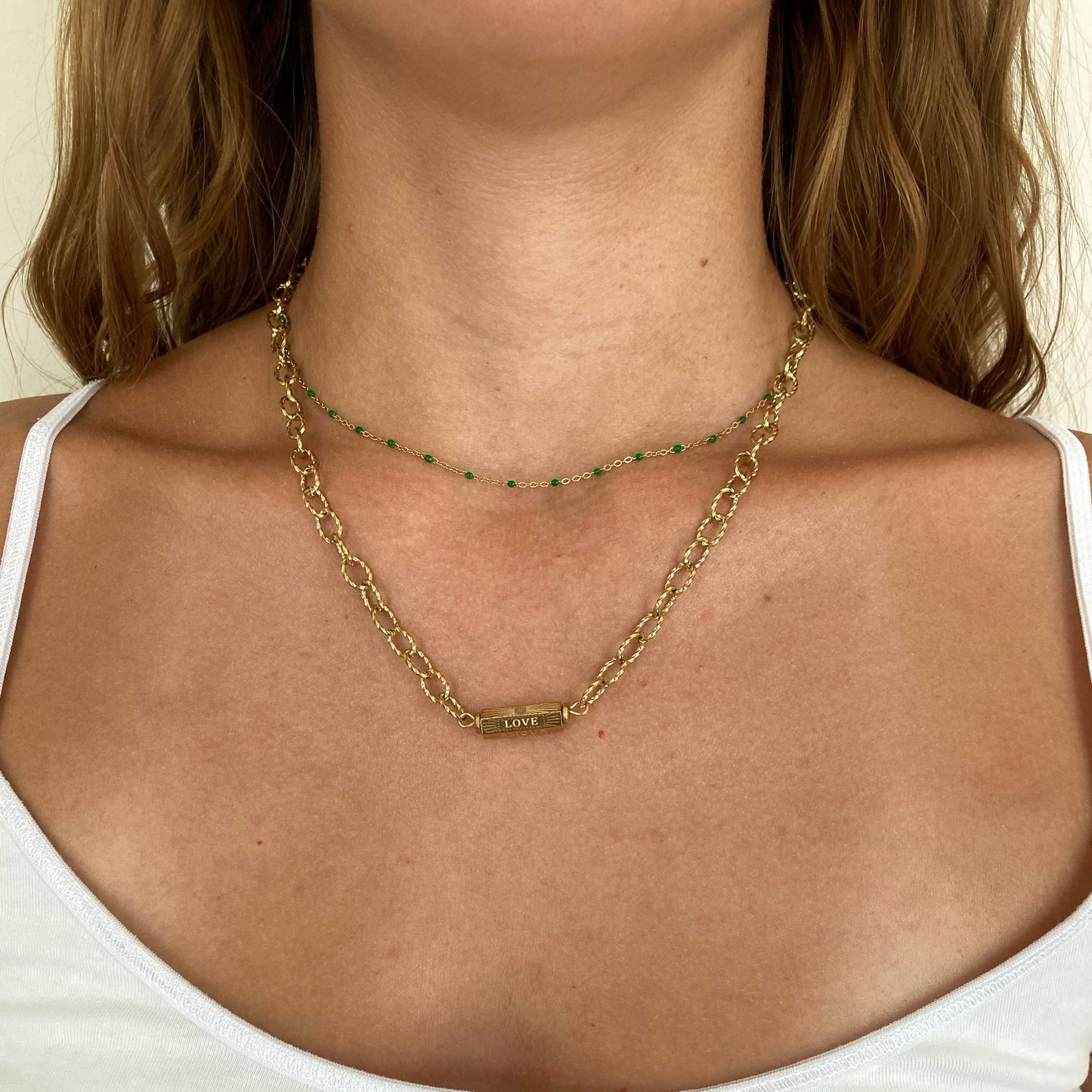 Collier Acier inoxydable petit prix